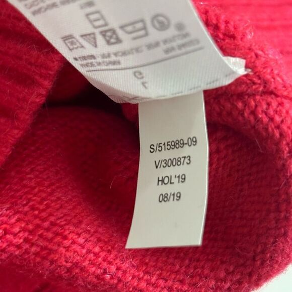 Banana Republic Women’s Lofty Crew Neck Long Sleeve Pullover Sweater Pink Size L - Picture 5 of 10